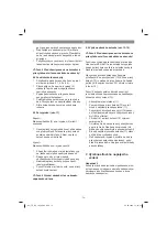 Preview for 74 page of EINHELL TE-CS 165 Original Operating Instructions