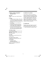 Preview for 75 page of EINHELL TE-CS 165 Original Operating Instructions