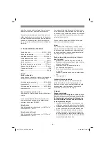 Preview for 102 page of EINHELL TE-CS 165 Original Operating Instructions