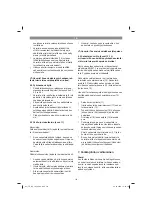 Preview for 114 page of EINHELL TE-CS 165 Original Operating Instructions