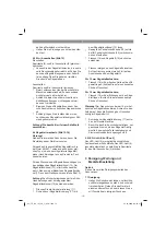 Preview for 12 page of EINHELL TE-CS 18/150 Li Operating Instructions Manual