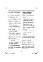 Preview for 25 page of EINHELL TE-CS 18/150 Li Operating Instructions Manual