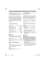 Preview for 31 page of EINHELL TE-CS 190/1 Original Operating Instructions