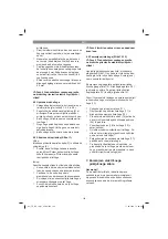 Preview for 134 page of EINHELL TE-CS 190/1 Original Operating Instructions