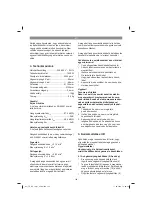 Preview for 142 page of EINHELL TE-CS 190/1 Original Operating Instructions