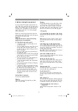 Предварительный просмотр 21 страницы EINHELL TE-HP 140 Operating Instructions Manual