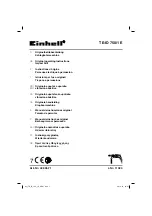 Preview for 1 page of EINHELL TE-ID 750/1 E Operating Instructions Manual