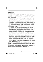 Preview for 31 page of EINHELL TE-ID 750/1 E Operating Instructions Manual