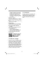 Preview for 37 page of EINHELL TE-ID 750/1 E Operating Instructions Manual