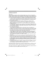 Preview for 40 page of EINHELL TE-ID 750/1 E Operating Instructions Manual