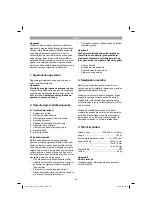 Preview for 42 page of EINHELL TE-ID 750/1 E Operating Instructions Manual