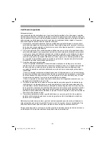 Preview for 85 page of EINHELL TE-ID 750/1 E Operating Instructions Manual