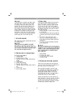 Preview for 87 page of EINHELL TE-ID 750/1 E Operating Instructions Manual