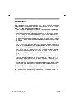 Preview for 94 page of EINHELL TE-ID 750/1 E Operating Instructions Manual