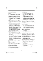 Preview for 8 page of EINHELL TE-MG 18 Li Operating Instructions Manual