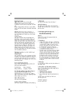 Preview for 9 page of EINHELL TE-MG 18 Li Operating Instructions Manual