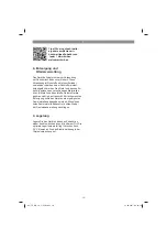 Preview for 10 page of EINHELL TE-MG 18 Li Operating Instructions Manual