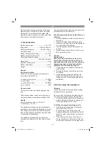 Preview for 18 page of EINHELL TE-MG 18 Li Operating Instructions Manual