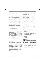 Preview for 27 page of EINHELL TE-MG 18 Li Operating Instructions Manual