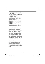 Preview for 30 page of EINHELL TE-MG 18 Li Operating Instructions Manual