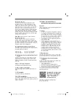 Preview for 39 page of EINHELL TE-MG 18 Li Operating Instructions Manual