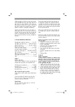 Preview for 57 page of EINHELL TE-MG 18 Li Operating Instructions Manual