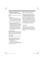 Preview for 47 page of EINHELL TE-MS 18/210 Li-Solo Original Operating Instructions