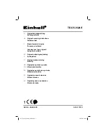 Preview for 1 page of EINHELL TE-OS 2520 E Original Operating Instructions