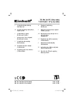 Предварительный просмотр 1 страницы EINHELL TE-RH 28 5F Original Operating Instructions