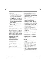 Предварительный просмотр 74 страницы EINHELL TE-RO 1255 E Operating Instructions Manual