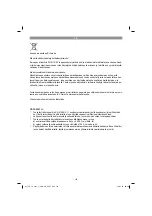 Preview for 181 page of EINHELL TE-TS 2231 U Original Operating Instructions