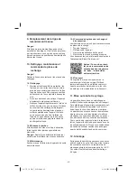 Preview for 42 page of EINHELL TE-TS 254 T Original Operating Instructions