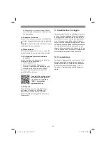 Preview for 54 page of EINHELL TE-TS 254 T Original Operating Instructions