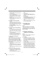 Preview for 110 page of EINHELL TE-TS 254 T Original Operating Instructions