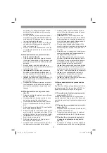 Preview for 119 page of EINHELL TE-TS 254 T Original Operating Instructions