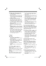 Preview for 214 page of EINHELL TE-TS 254 T Original Operating Instructions