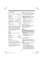 Preview for 233 page of EINHELL TE-TS 254 T Original Operating Instructions