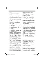 Preview for 235 page of EINHELL TE-TS 254 T Original Operating Instructions