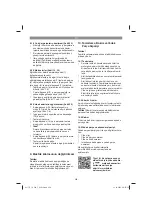 Preview for 238 page of EINHELL TE-TS 254 T Original Operating Instructions