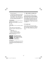 Preview for 249 page of EINHELL TE-TS 254 T Original Operating Instructions