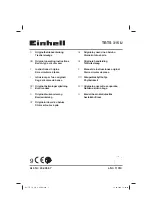 Preview for 1 page of EINHELL TE-TS 315 U Operating Instructions Manual