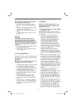 Preview for 17 page of EINHELL TE-TS 315 U Operating Instructions Manual