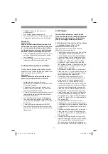 Preview for 61 page of EINHELL TE-TS 315 U Operating Instructions Manual