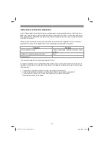 Preview for 69 page of EINHELL TE-TS 315 U Operating Instructions Manual