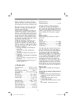 Preview for 74 page of EINHELL TE-TS 315 U Operating Instructions Manual