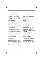 Preview for 134 page of EINHELL TE-TS 315 U Operating Instructions Manual