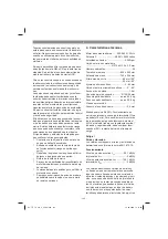 Preview for 143 page of EINHELL TE-TS 315 U Operating Instructions Manual