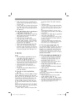 Preview for 149 page of EINHELL TE-TS 315 U Operating Instructions Manual