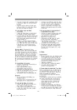 Preview for 190 page of EINHELL TE-TS 315 U Operating Instructions Manual