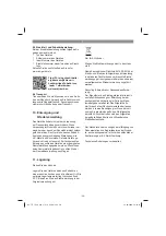 Preview for 20 page of EINHELL TE-TS 36/210 Li-Solo Original Operating Instructions